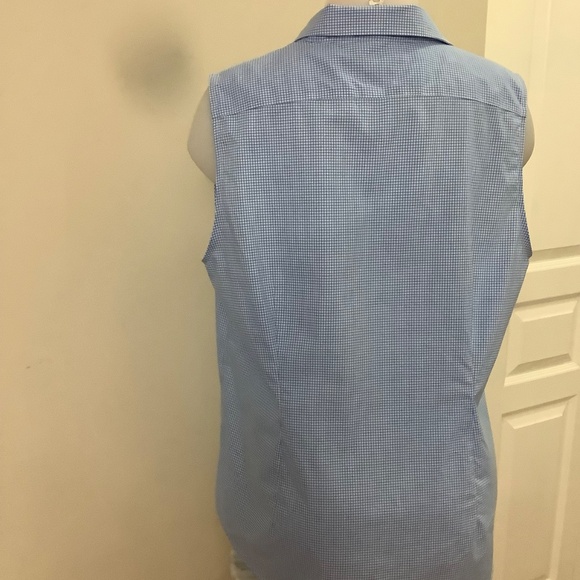 Ralph Lauren Cotton Sleeveless Shirt XL 40ish bust - Picture 6 of 9